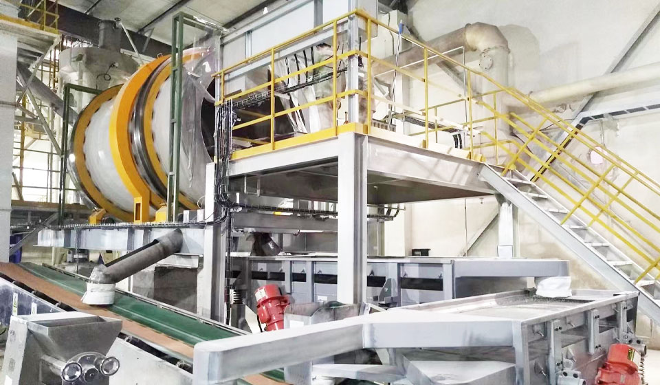 全自动滚筒造粒机(3000吨/年)